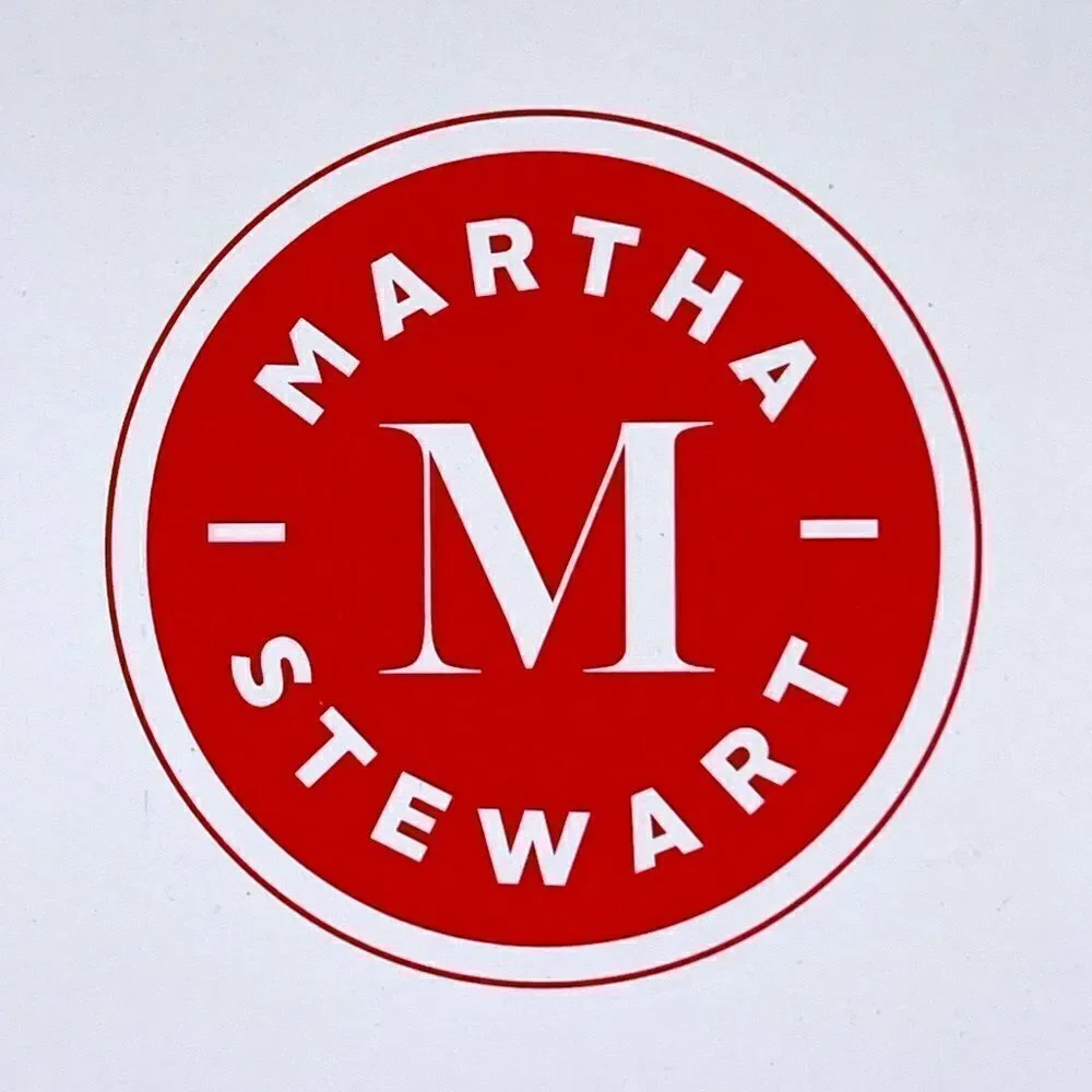Martha Stewart SHOWER CURTAIN Holiday Christmas Snow Village Shower Curtain NWT